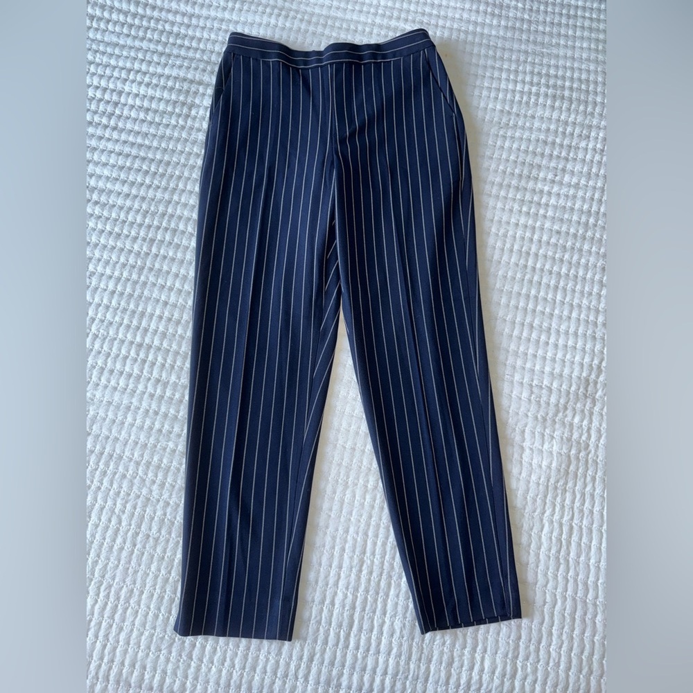 Banana Republic women’s Striped Navy Dress Pants